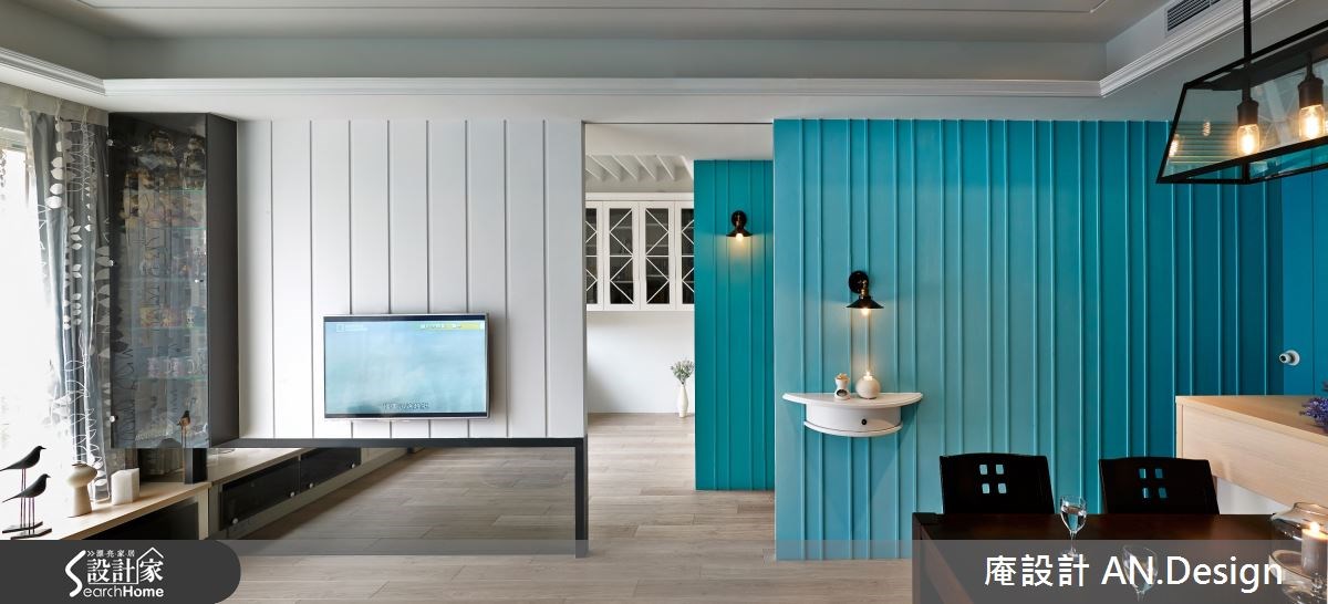 就爱蓝色印象派，梦想中的美式乡村宅